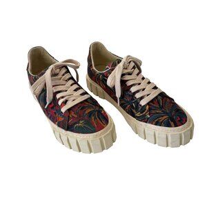 FARM RIO Sneakers  Sunset Forest Platform Sneakers Women’s Size 9